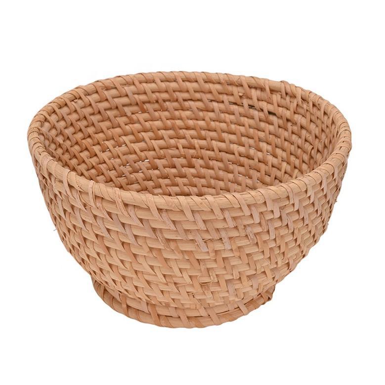 Creative Rattan Elephant Storage Basket