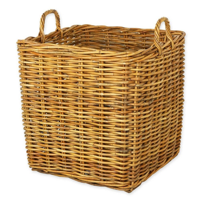 Elegant Natural Handmade Seagrass Wicker Baskets for Home