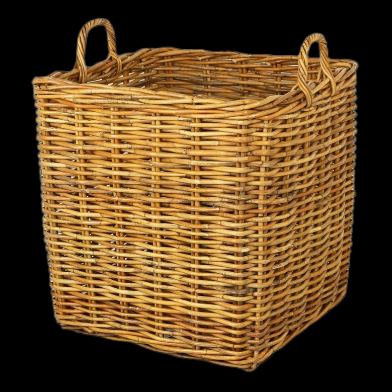 Elegant Natural Handmade Seagrass Wicker Baskets for Home