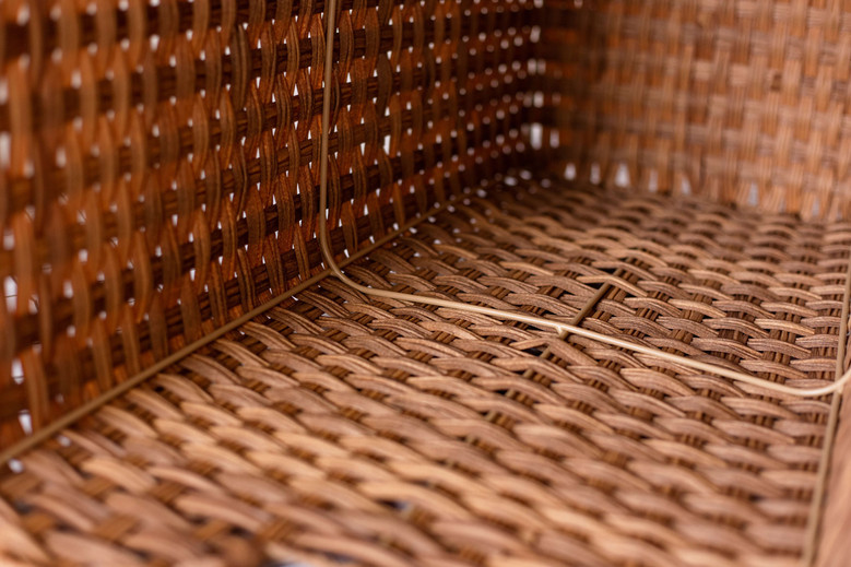 Farmhouse Style Wicker Baskets for Small Parts Storage