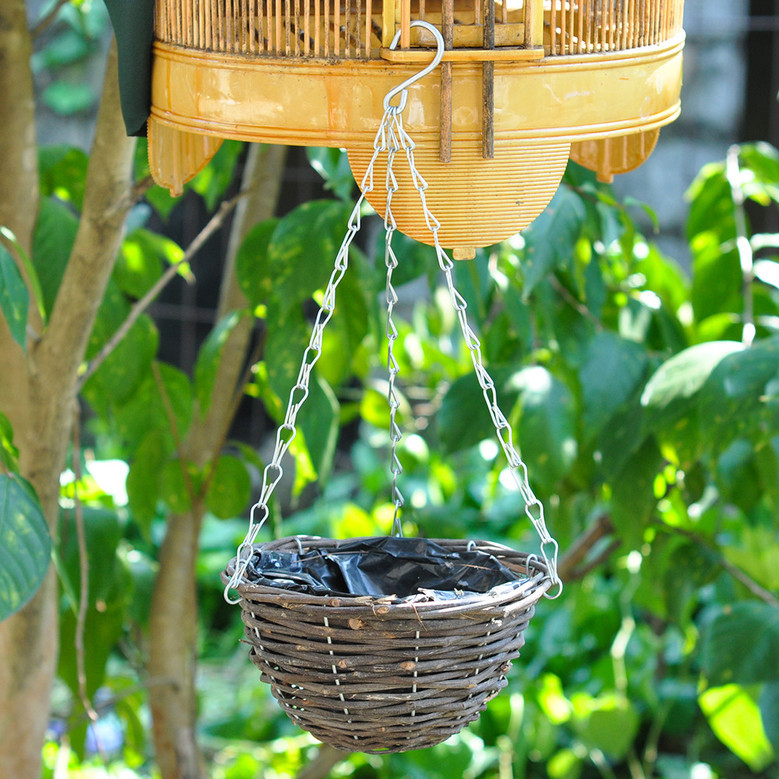 Handmade Decorative Wicker Baskets for Flowers