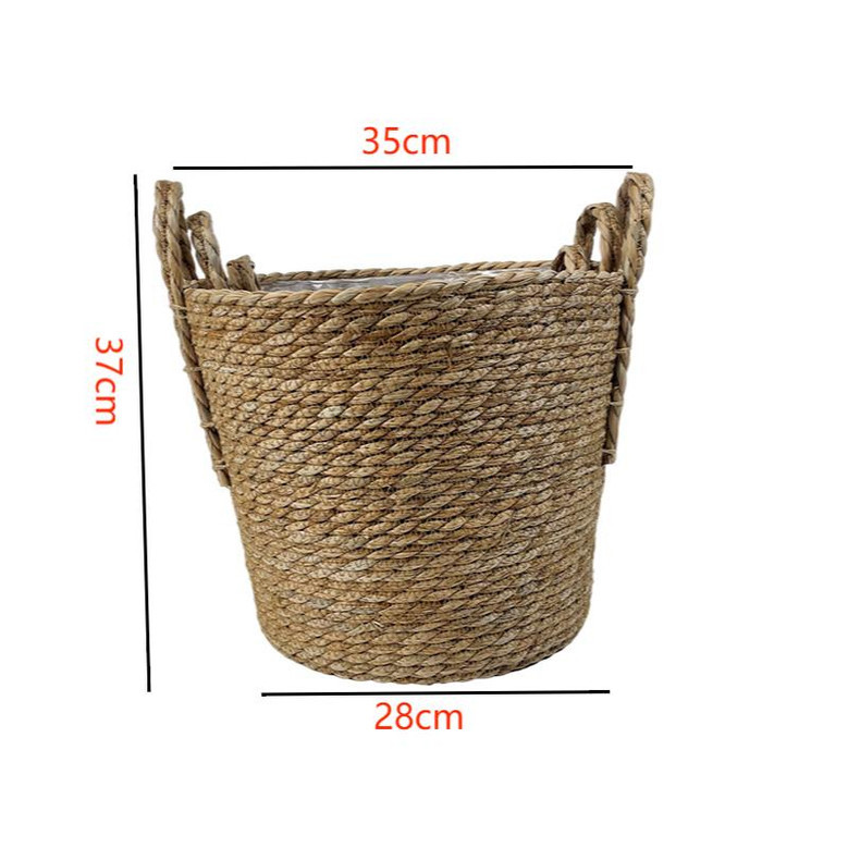 Handmade Wicker Storage Basket Organizer