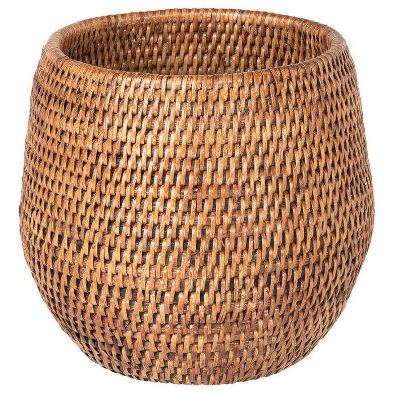 Handwoven Rattan Plant Pot – Eco-Friendly Basket Planter for Greenery