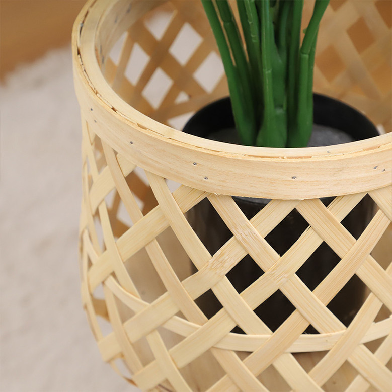 High-Quality Bamboo Plant Pot Stand for Home and Garden