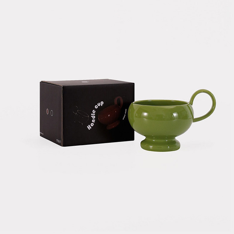 Modern Nordic Style Ceramic Tea Mugs and Coffee Cups with Gift Box