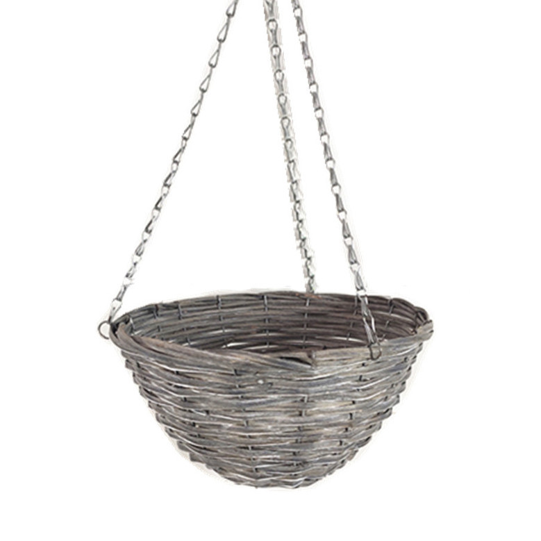 Rattan Hanging Basket for Flower Pot Decoration