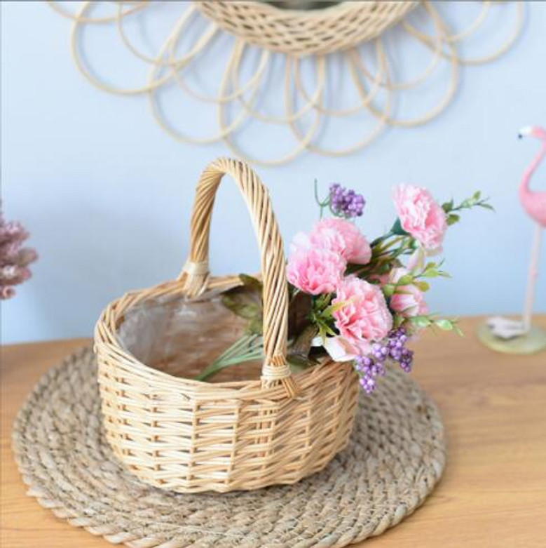 Seagrass Water Hyacinth Rectangular Storage Basket