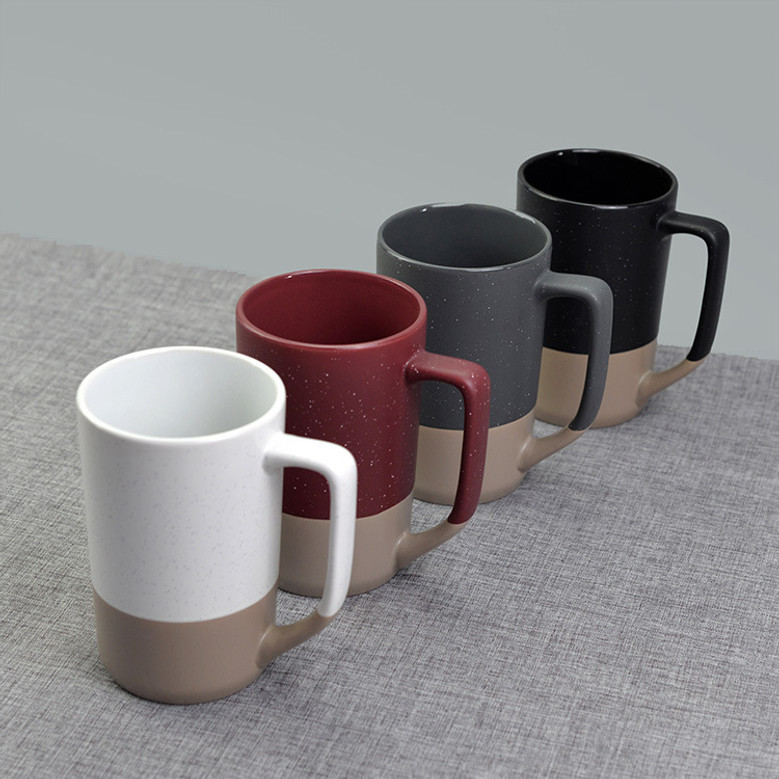 Tall Ceramic Coffee Mugs – Reusable 500ml Coffee Mug Gift Set