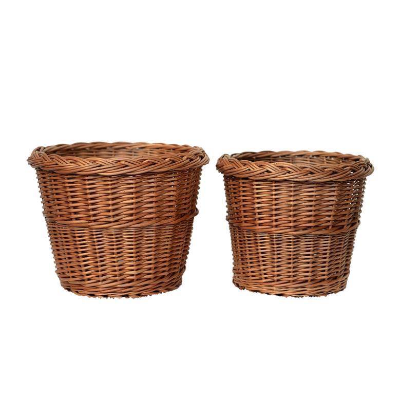 Vietnam Handwoven Rattan Planter for Home Decoration