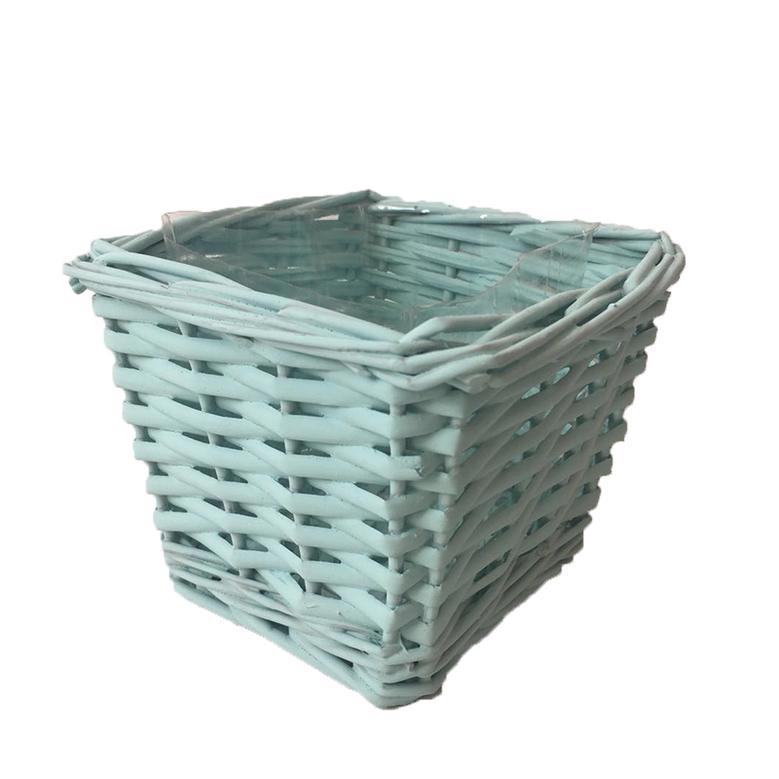 Vintage Woven Wicker Basket for Plant Pots