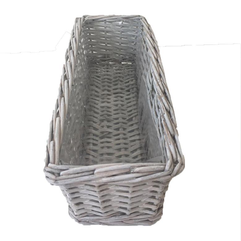 Vintage Woven Wicker Basket for Plant Pots