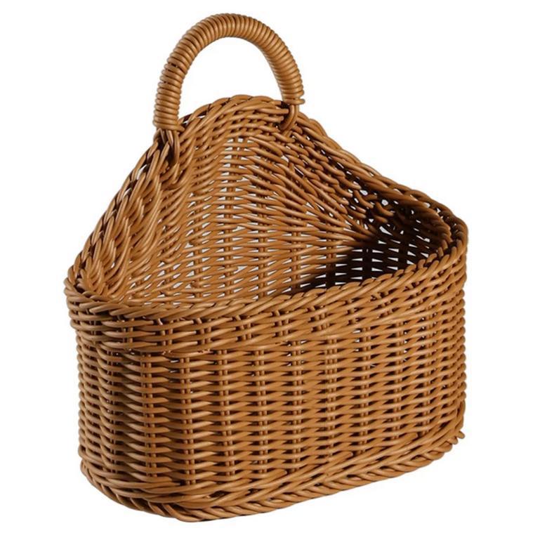 Wicker Storage Baskets for Kitchen and Home Decor