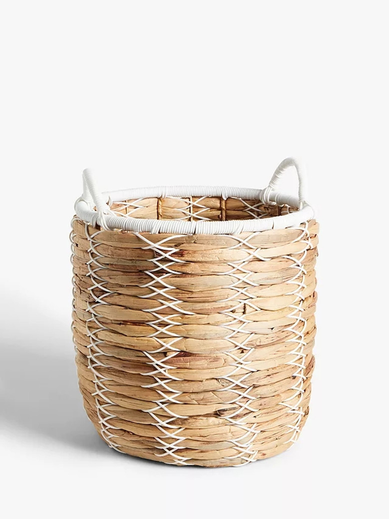 Woven Seagrass Baskets for Home Decoration & Closet Storage