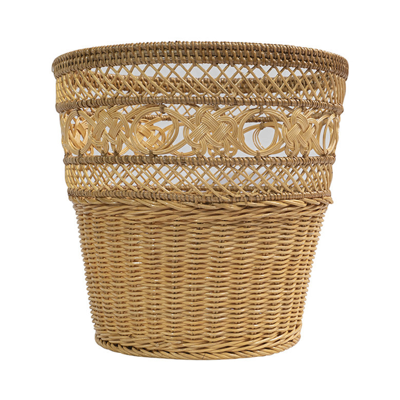 Woven Wicker Rattan Storage Basket for Home Use