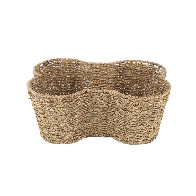 Natural Dog Bone Wicker Baskets | Stylish Storage for Pet Essentials