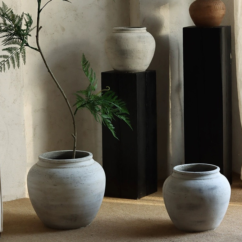 Nordic Garden Decorative Matte Large Ceramic Plant Pots