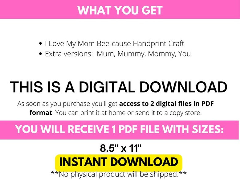 Heartfelt Mom handprint keepsake canvas with soft floral accents, custom child name and date, lovely nursery decor, Mother's Day