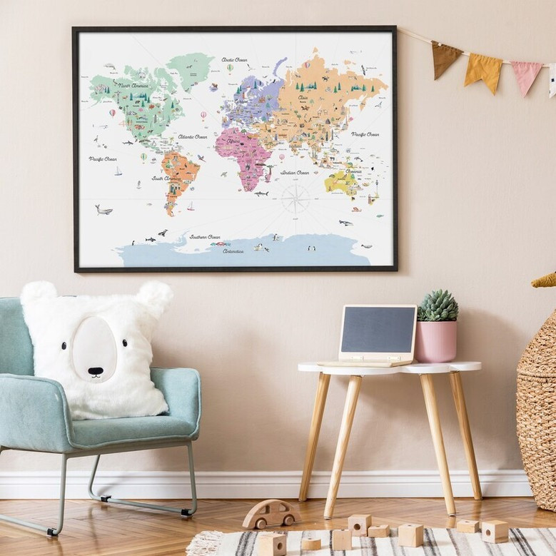Custom Name Nursery Wall Art – Fun Themes for Children's Room Decor