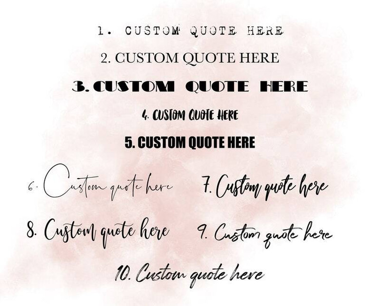 Custom Poetry Wall Art Canvas For Home Decor With Foil Details – Add Poem, Song Lyrics, Or Bible Verse