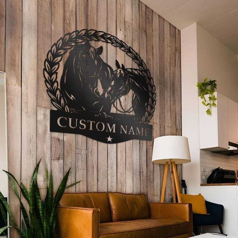 Customized Animal Farm Metal Sign For Him - Ranch Style Father's Day Gift