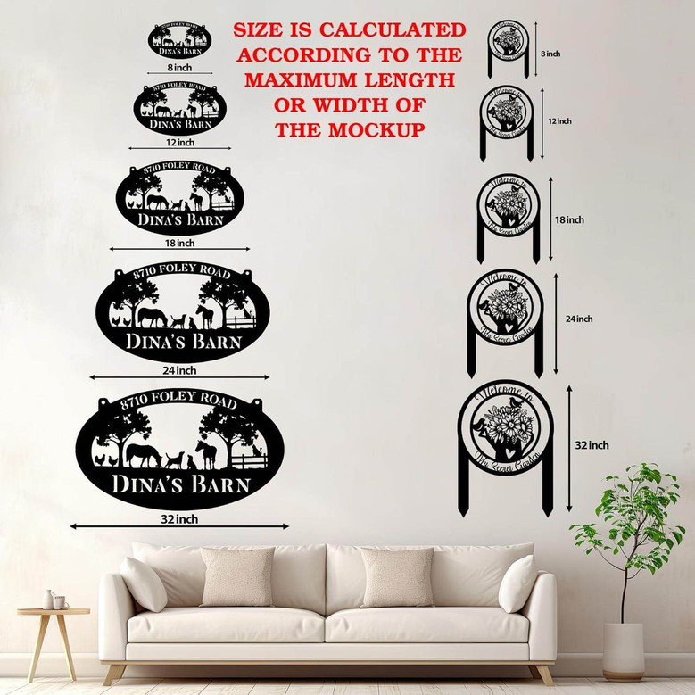 Spooky Raven And Moon Metal Address Sign For Halloween Homes