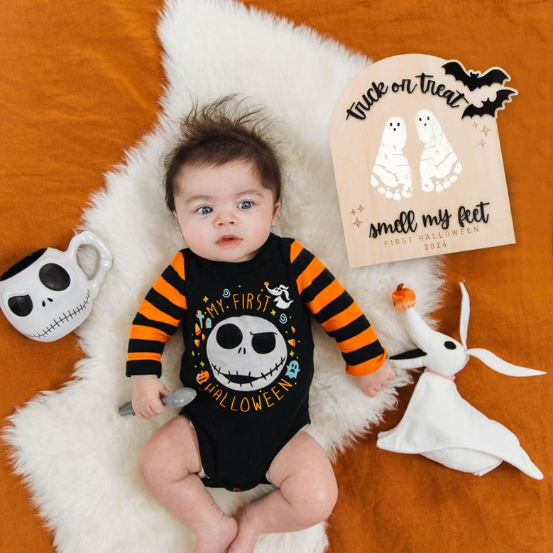 DIY Trick Or Treat Wood Sign For Baby's First Halloween Keepsake 2025