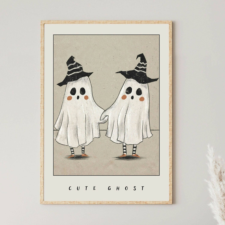 Heartfelt Forever My Boo Halloween Canvas Wall Art For Living Room