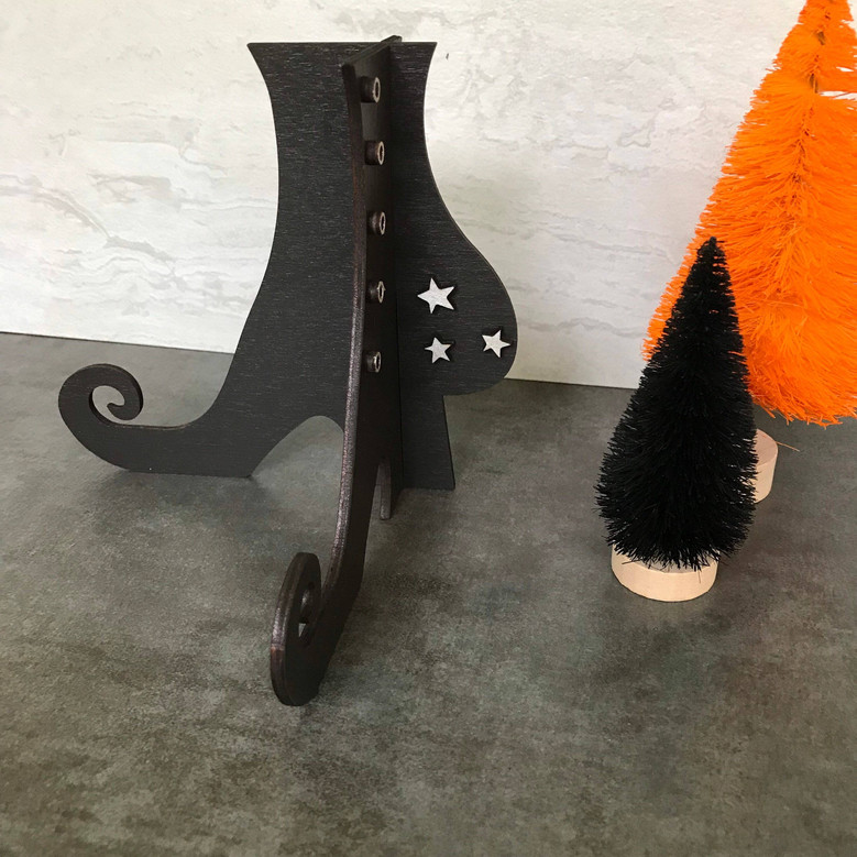 Personalized Halloween Wood Sign Countdown For Spooky October 31 Decor