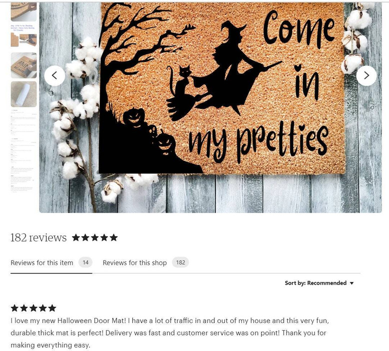 Humorous Witch-Themed Halloween Doormat For New Home Gifts - Perfect For An Inviting Entryway