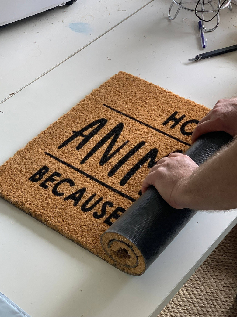 Humorous Witch-Themed Halloween Doormat For New Home Gifts - Perfect For An Inviting Entryway