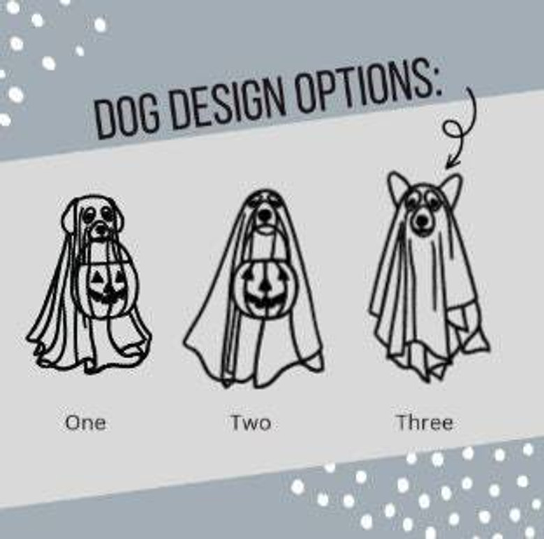 Cute Ghost Dog Doormat - Halloween Decor For Dog Lovers - My Boo