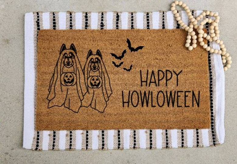 Cute Ghost Dog Doormat - Halloween Decor For Dog Lovers - My Boo