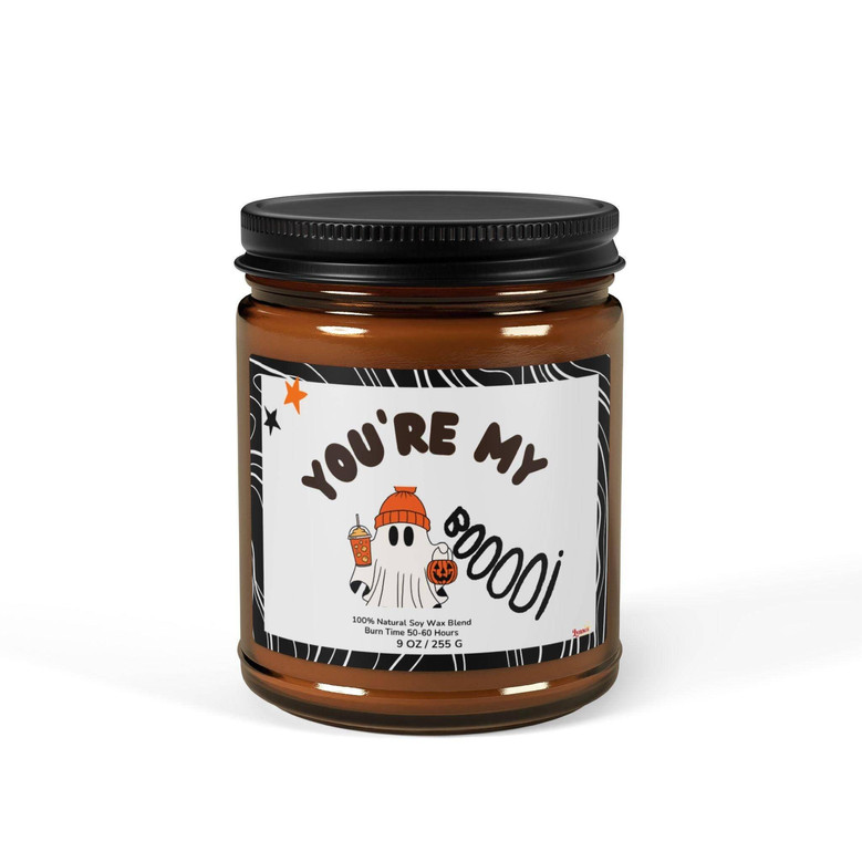 "You're My Boo" Soy Wax Candle – Cute Halloween Gift for Couples