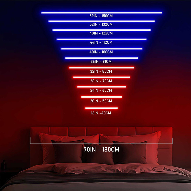 Angel Devil Ghost Neon Sign For Halloween Aesthetic - Spooky Wall Art For Couples' Gothic Bedroom Decor