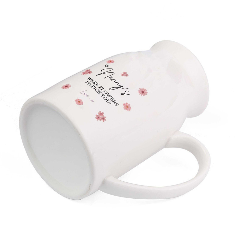 Personalized Mother’s Day Ceramic Flower Vase For Grandma - Heartfelt Nanny & Nana Gift