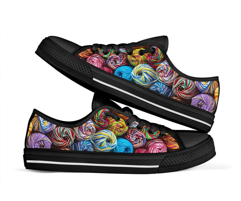 Chaussures Basses en Crochet Amour