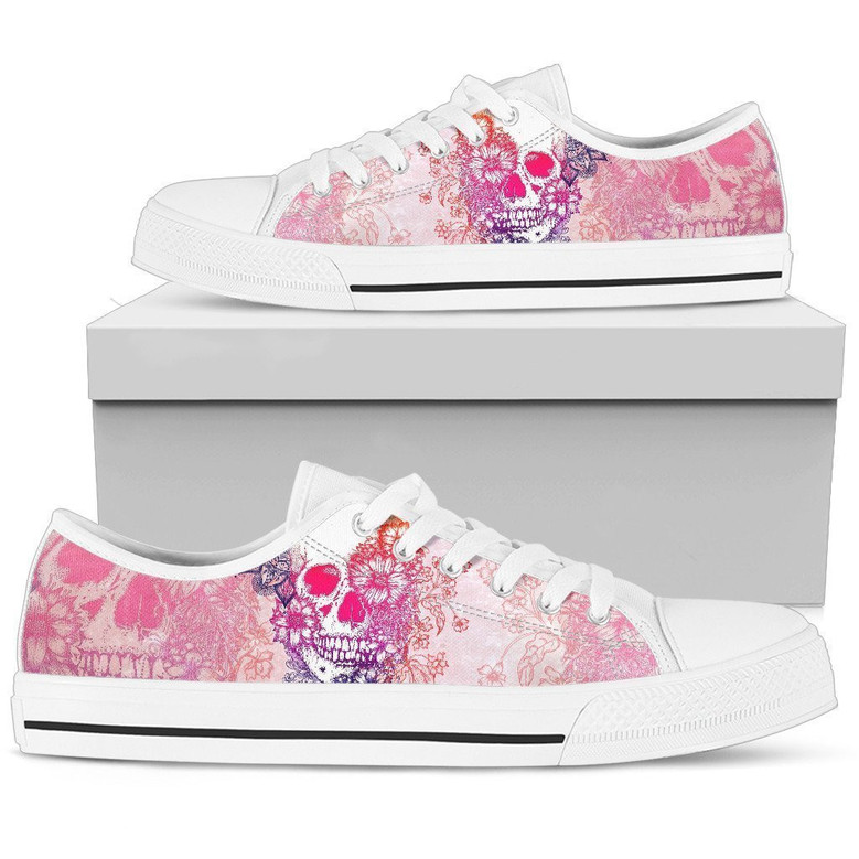 Chaussure Basse Femme Flower Punk
