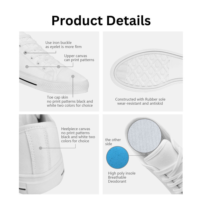 Chaussures Basses Vintage Style Peint pour Femmes Amoureuses des Chats