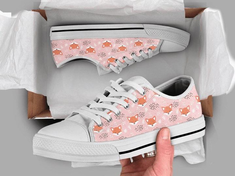 Chaussures basses renard rose