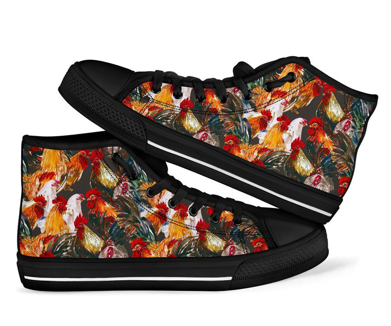 ファームチキンヘンメンウィメンズハイトップシューズ