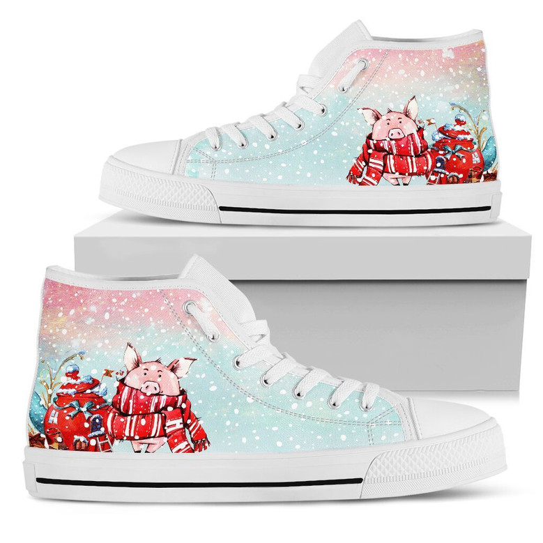 女性用の豚雪ハイトップシューズ、男性用のカスタムシューズ