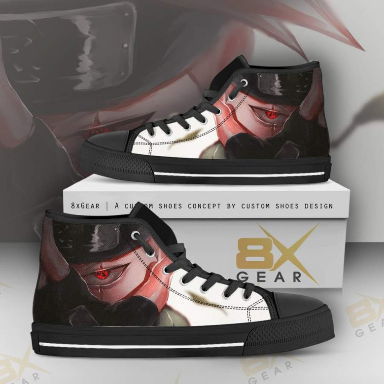 ナルトハイトップシューズカカシシャリングアンアイアニメ