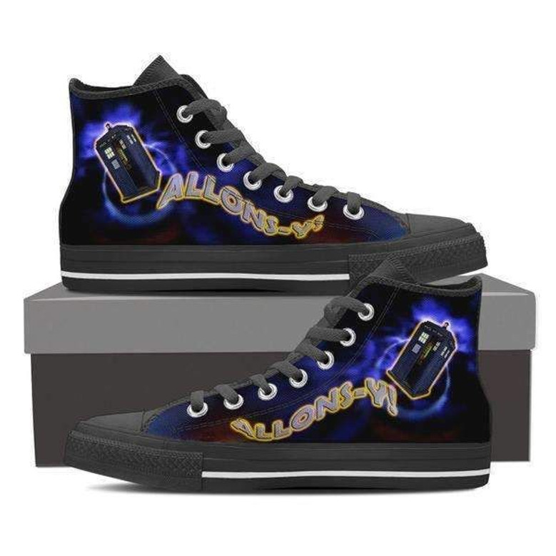 Vortex Allonsy メンズキャンバスハイトップシューズスニーカー