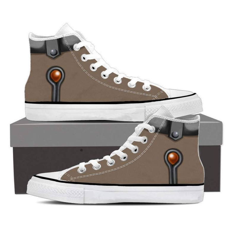 Yu-Gi-Oh! Fudo Yusei Cosplay High Top Shoesを翻訳すると、「遊戯王！不動遊星コスプレハイトップシューズ」になります。