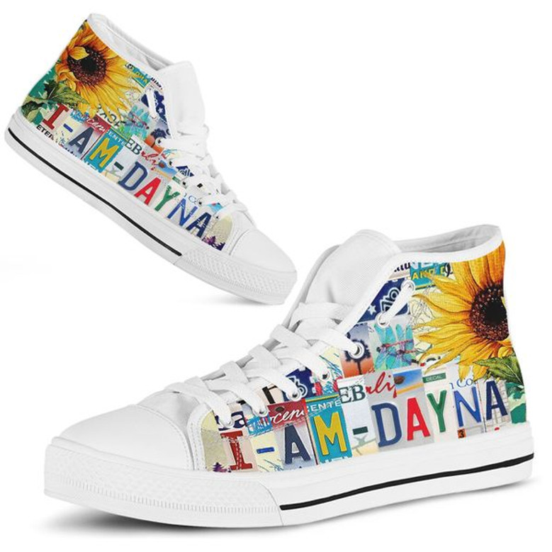 Dayna ライセンスプレート ハイトップシューズ