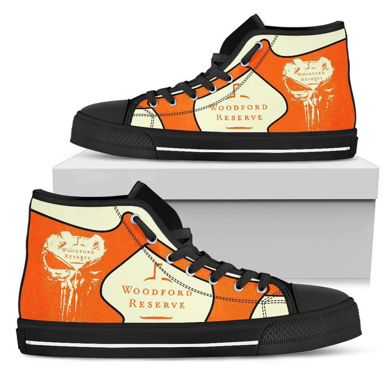 Woodford Reserve スニーカーウィスキーハイトップシューズ