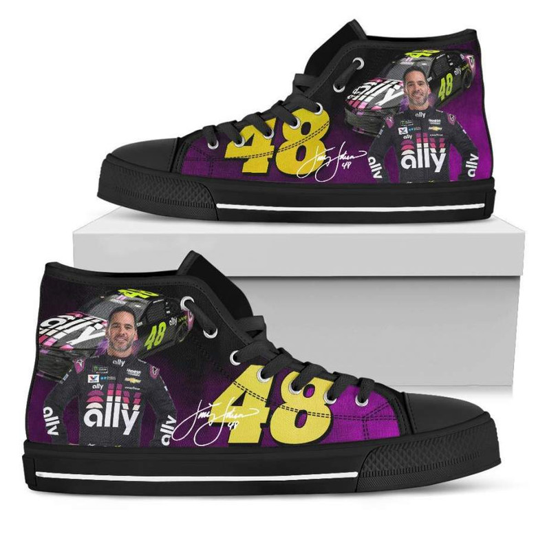 ジミージョンソンスニーカーハイトップシューズ