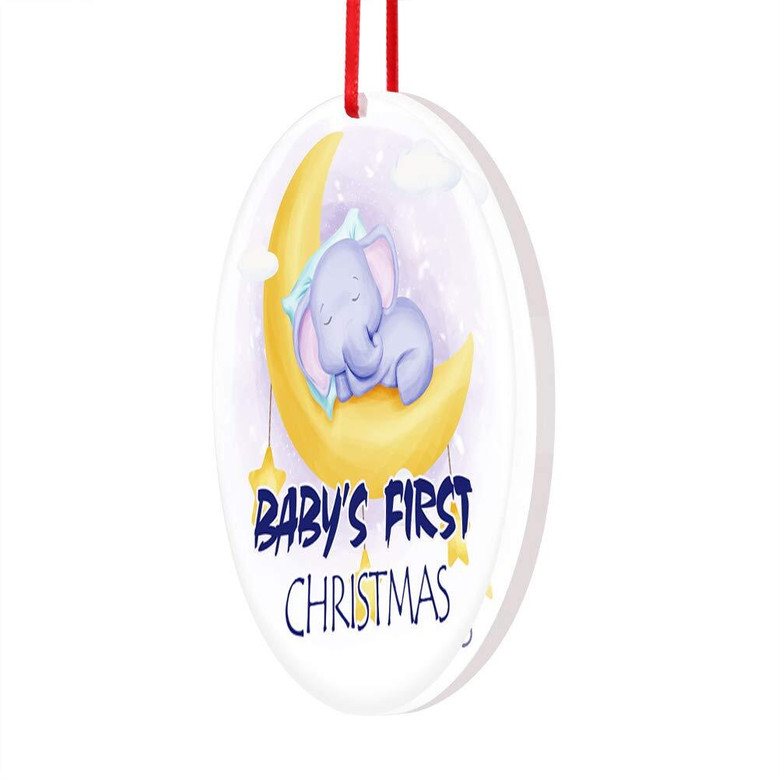 Baby First Christmas Wall Art Ornament For New Parents 2025 Nursery DéCor - Thoughtful Baby Boy Girl Gift