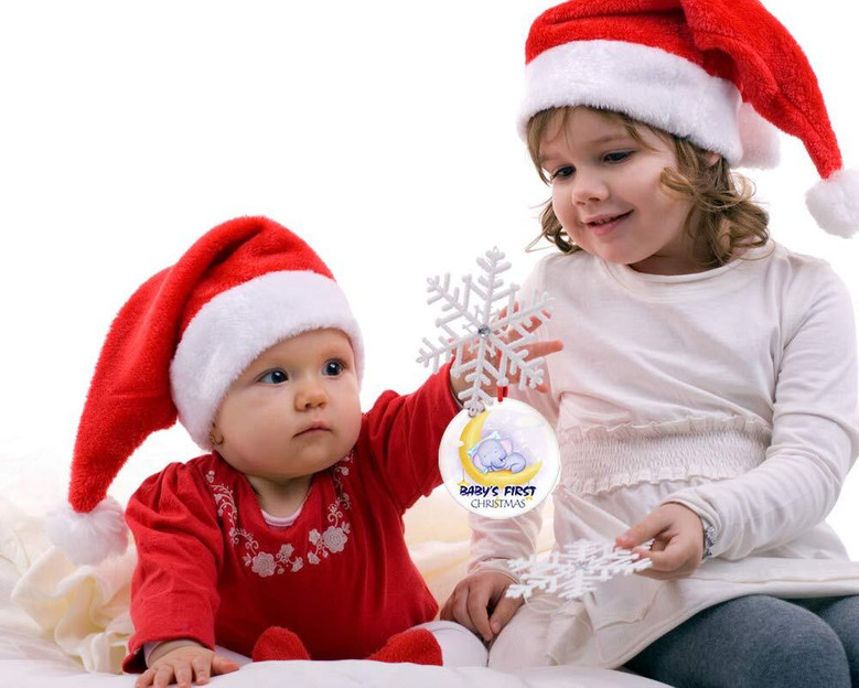 Baby First Christmas Wall Art Ornament For New Parents 2025 Nursery DéCor - Thoughtful Baby Boy Girl Gift