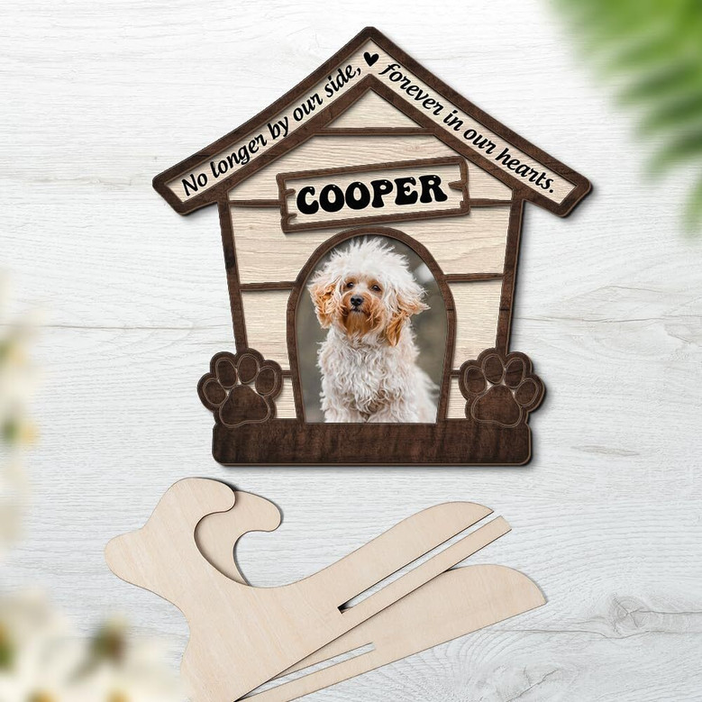 Heartfelt Custom Pet Memorial Wooden Sign For Dog Loss - Unique Sympathy Keepsake - Ideal Remembrance Gift